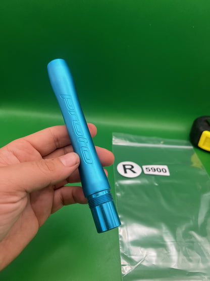 Proto Autococker Barrel Back Blue 687 Bore AC Thread 6in Aluminum