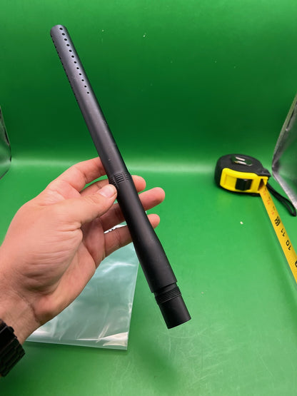 Autococker CP Custom Products One Piece Barrel 14" Black - used paintball barrel - black