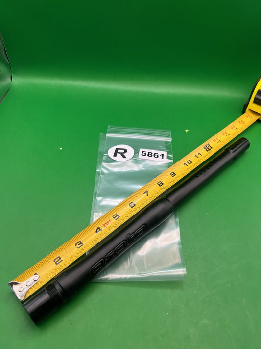 Proto 2 Piece Autococker Paintball Barrel 14" .694 Black - used paintball barrel (two-piece) - black