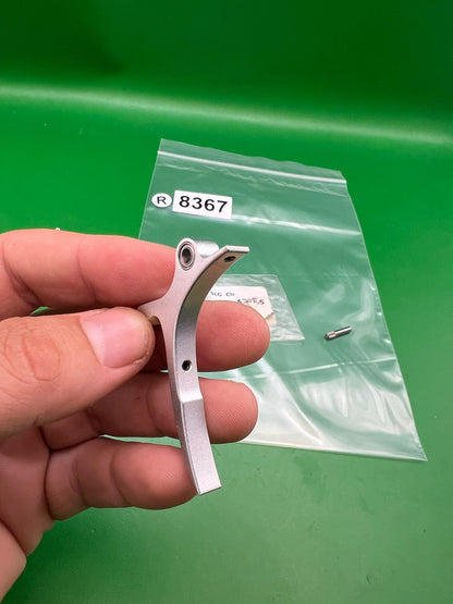 Proto UL SLG Paintball Trigger Clear Silver Aluminum Two-Finger