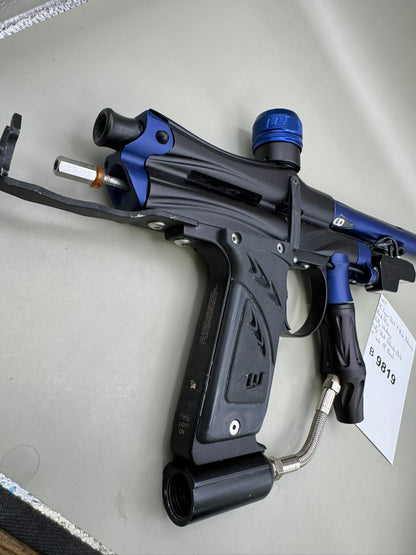 WGP 05 Super Stock E-Blade Autococker - Black Blue - Paintball Marker Fully Work