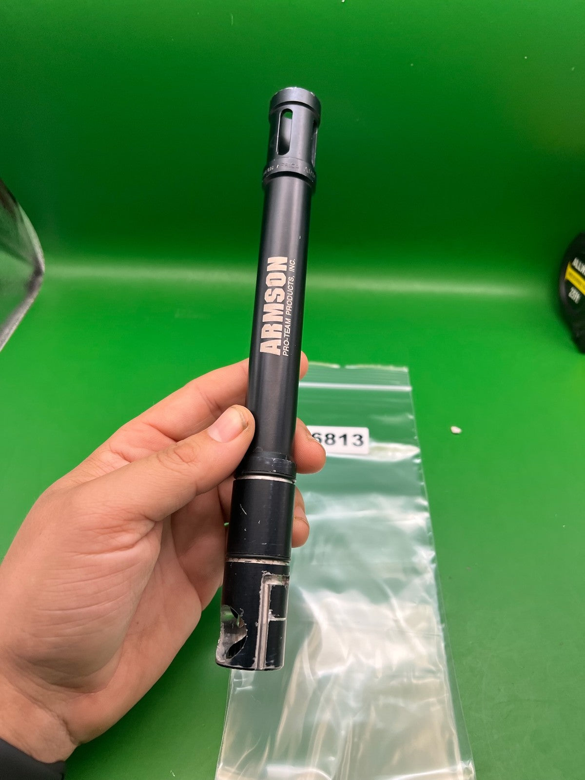 Automag Armson Pro-Team Products Paintball Barrel Black 10in .687