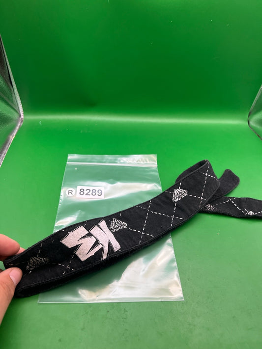 JT Goggle Mask Replacement Strap Black White