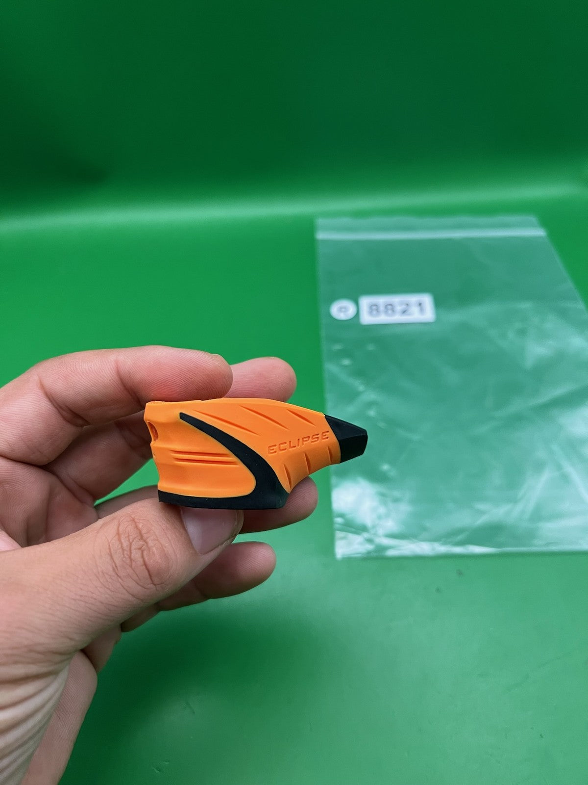 Planet Eclipse Ego LV1 Foregrip Crown Orange Black Rubber Grip Cover