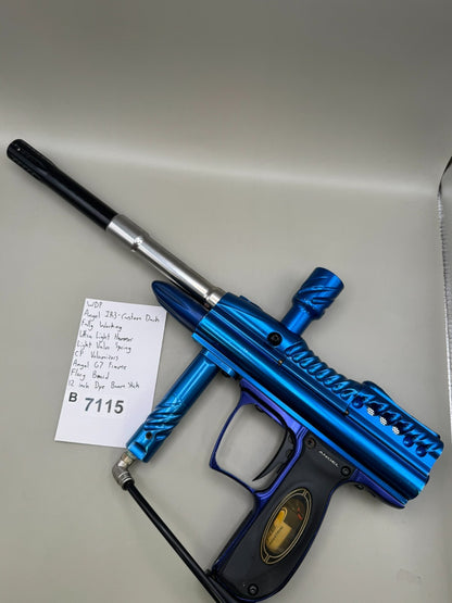 Angel IR3 - Custom Dark Blue Paintball Marker Fully Working