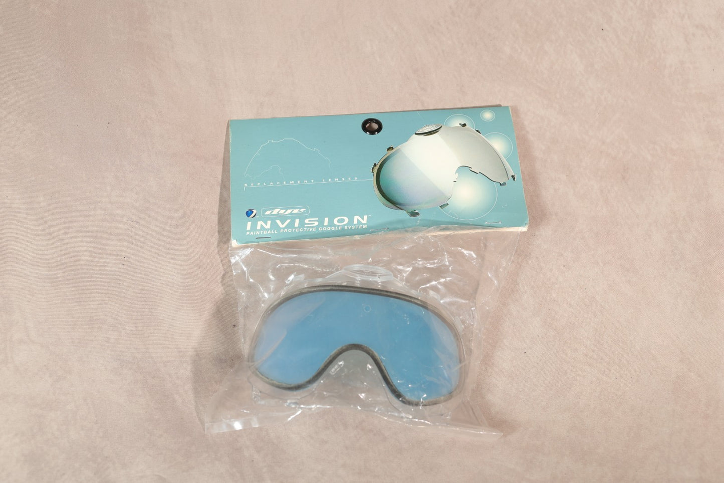 Dye Invision Paintball Mask Replacement Lens Blue Mirror New in Package