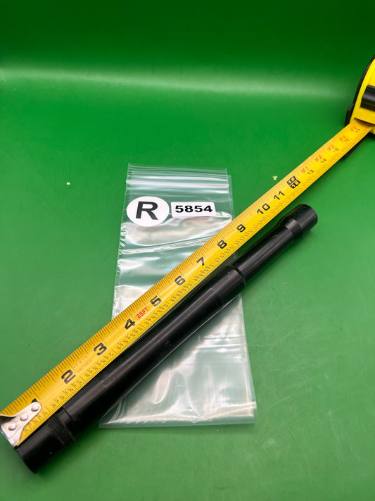 Stock WGP Barrel .690 Back Black - used paintball barrel back - black