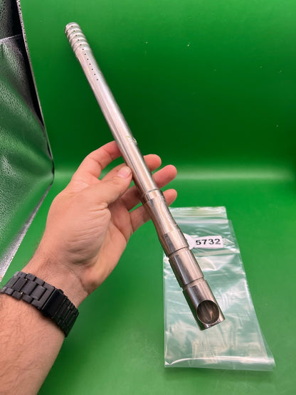 CP Automag Barrel Chrome - used paintball barrel - chrome/silver