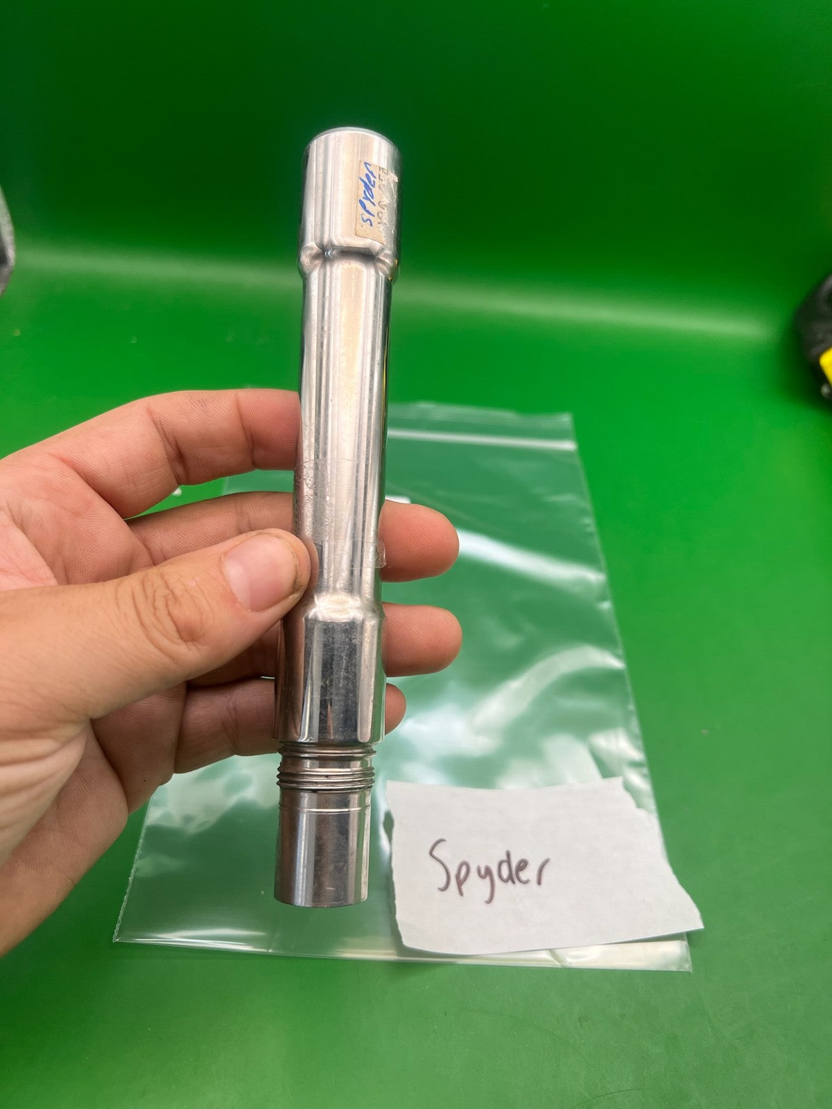Spyder Barrel Chrome Silver 7in .689 Spyder Back