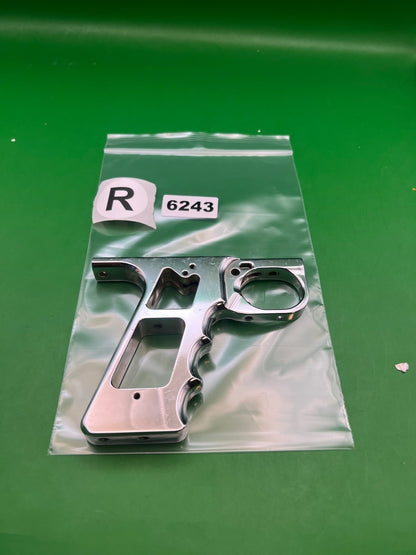 Kapp Groovy Autococker Frame - used paintball grip frame - chrome/silver