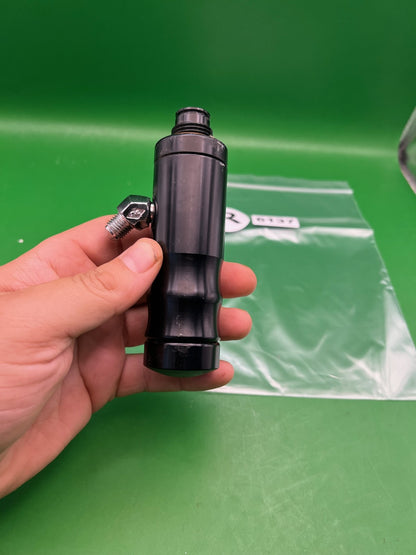 Regulator Gas Through Black - used paintball gas-through regulator / vertical adapter - black