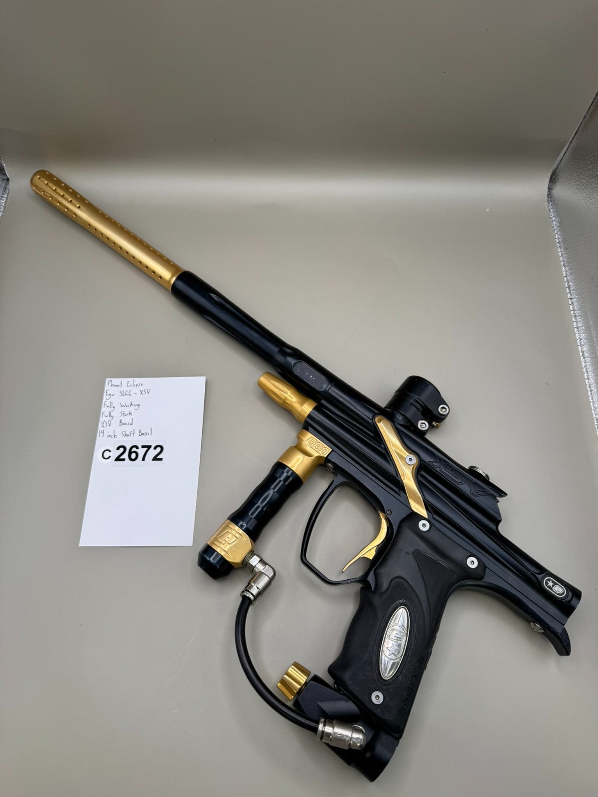 Planet Eclipse Ego SL66 - XSV - Paintball Marker Fully Working