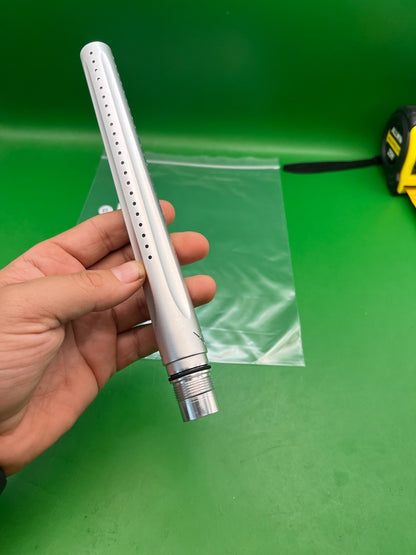 Smart Parts Freak XL Barrel Tip 14" Silver Aluminum AC Thread Ported