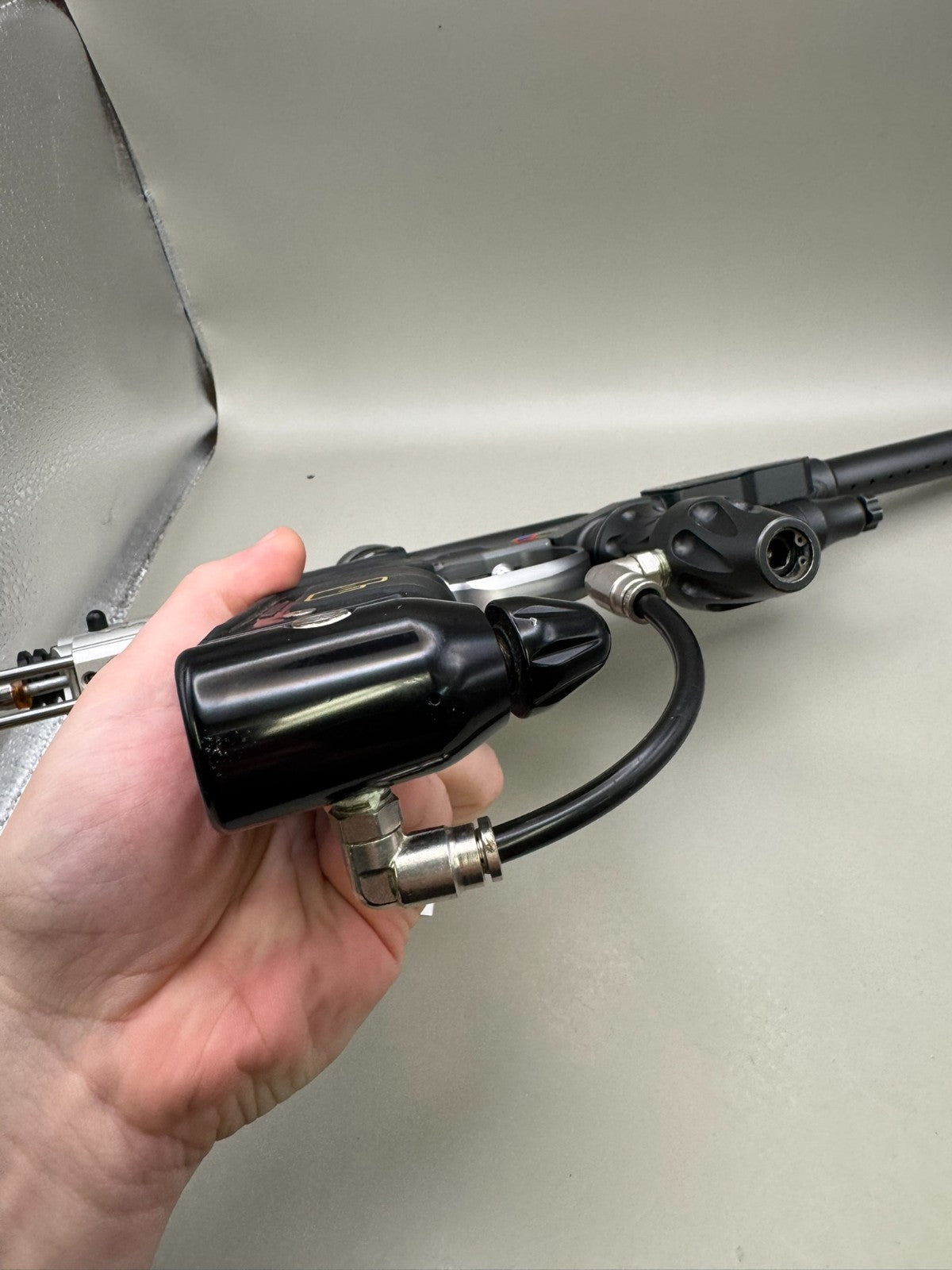 Planet Eclipse Nexus Autococker - Grey Fade - Paintball Marker Fully Working