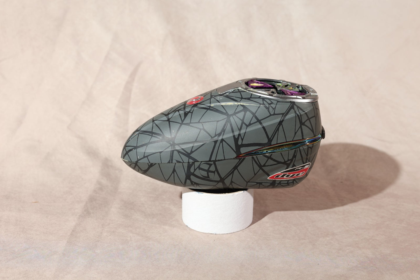 Dye Rotor Paintball Loader Hopper Grey Geometric Pattern Electronic Feeder