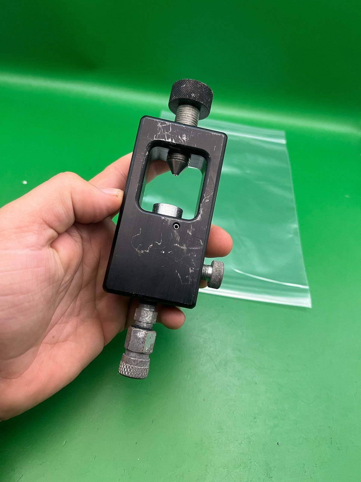 Ninja Paintball Scuba Fill Station  HPA Yoke Black Made in USA