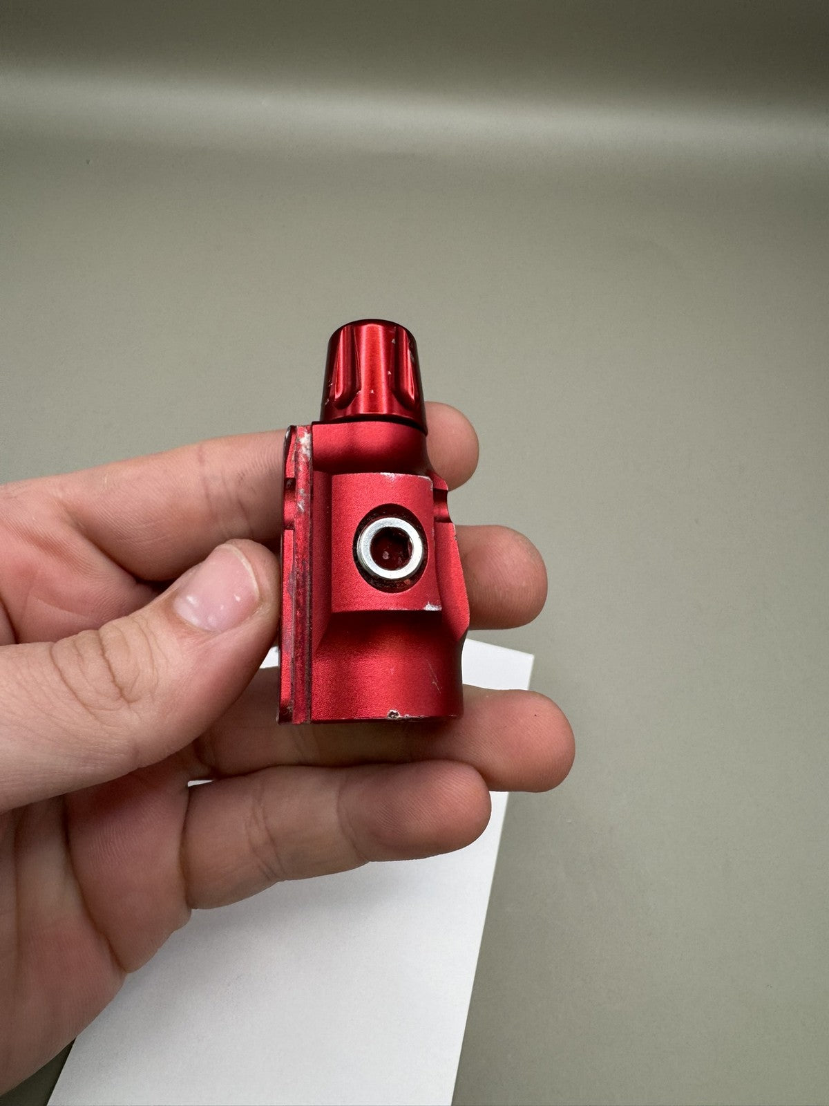 Planet Eclipse ASA Red Aluminum Paintball On/Off