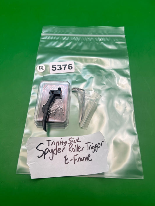 Trinity Sick Spyder E-Frame Roller Trigger Black Aluminum Upgrade