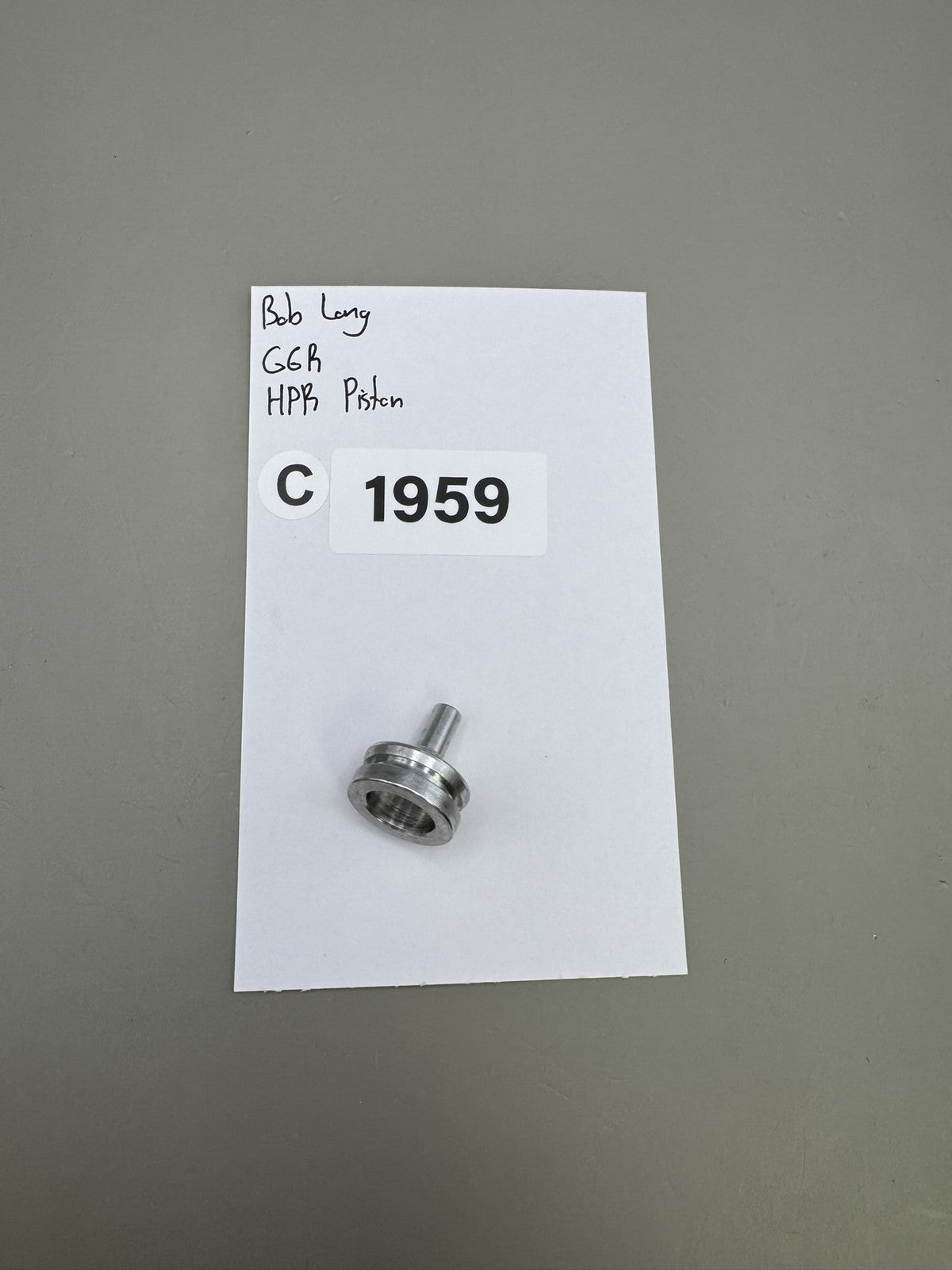 Bob Long G6R HPR Piston