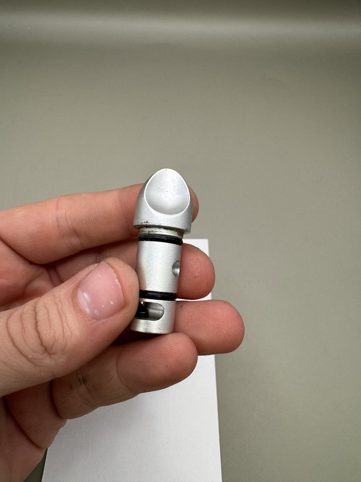 Dye DM4 Front Plug Silver Paintball Marker Part
