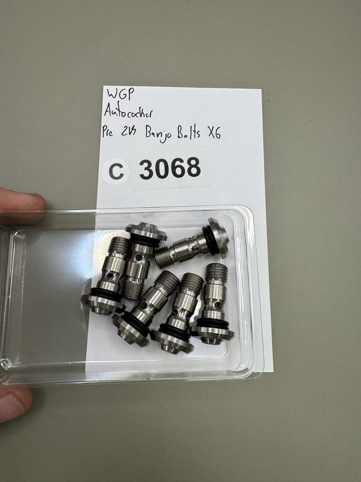 WGP Autococker Pre 2K Banjo Bolts X6