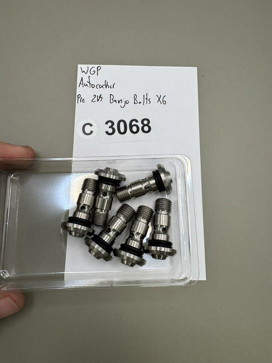 WGP Autococker Pre 2K Banjo Bolts X6
