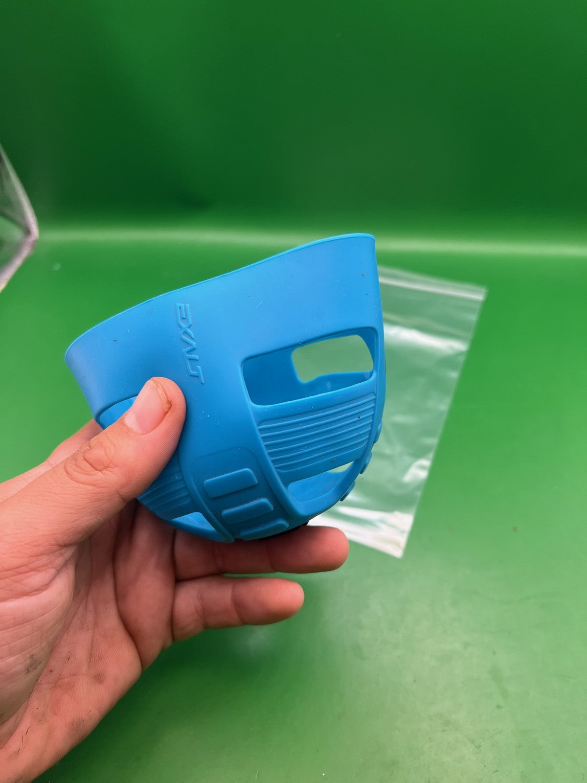 Exalt Tank Cover Blue Rubber HPA Tank Protector Sleeve 68ci 70ci 72ci