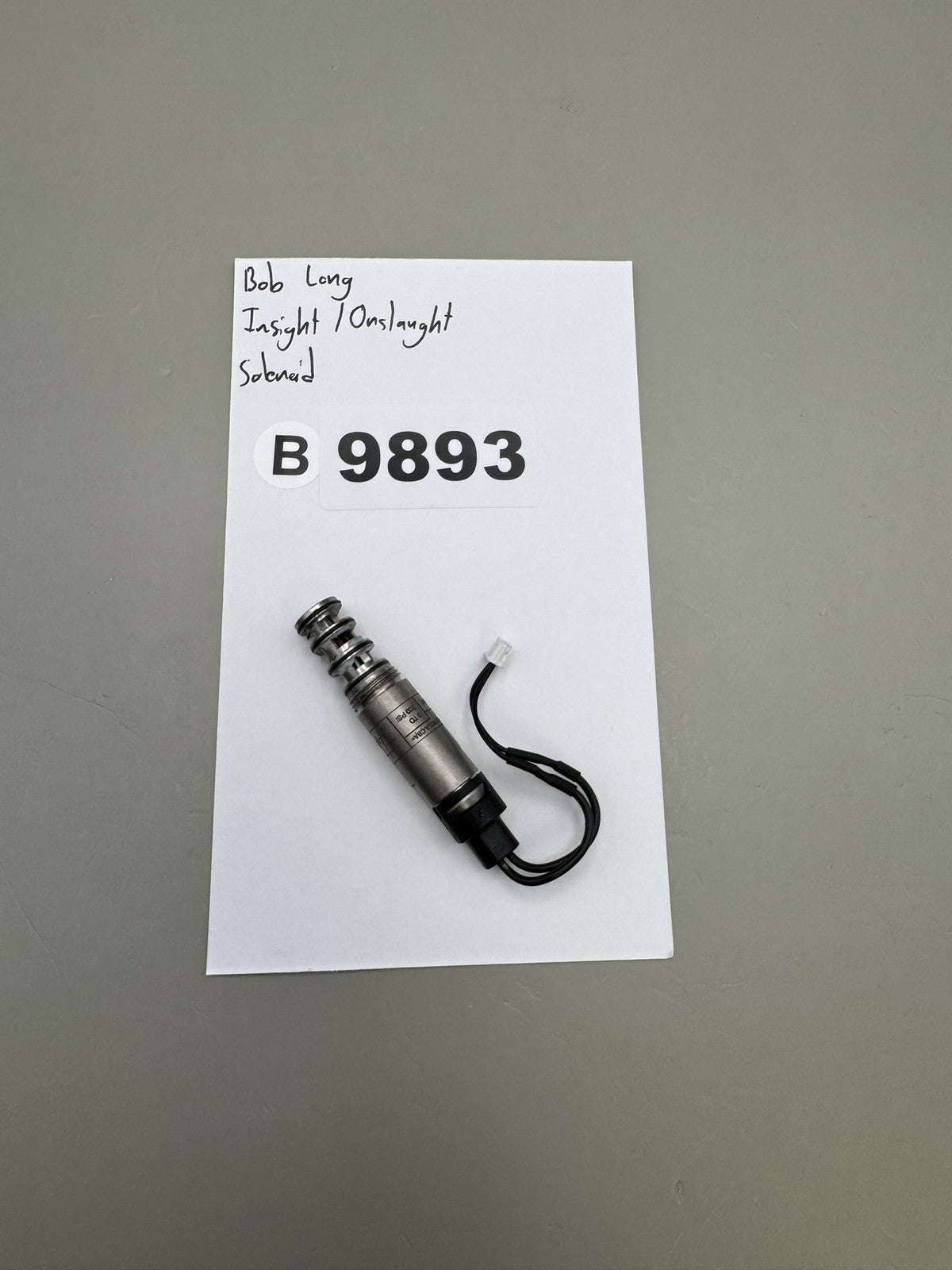 Bob Long Insight /Onslaught Solenoid