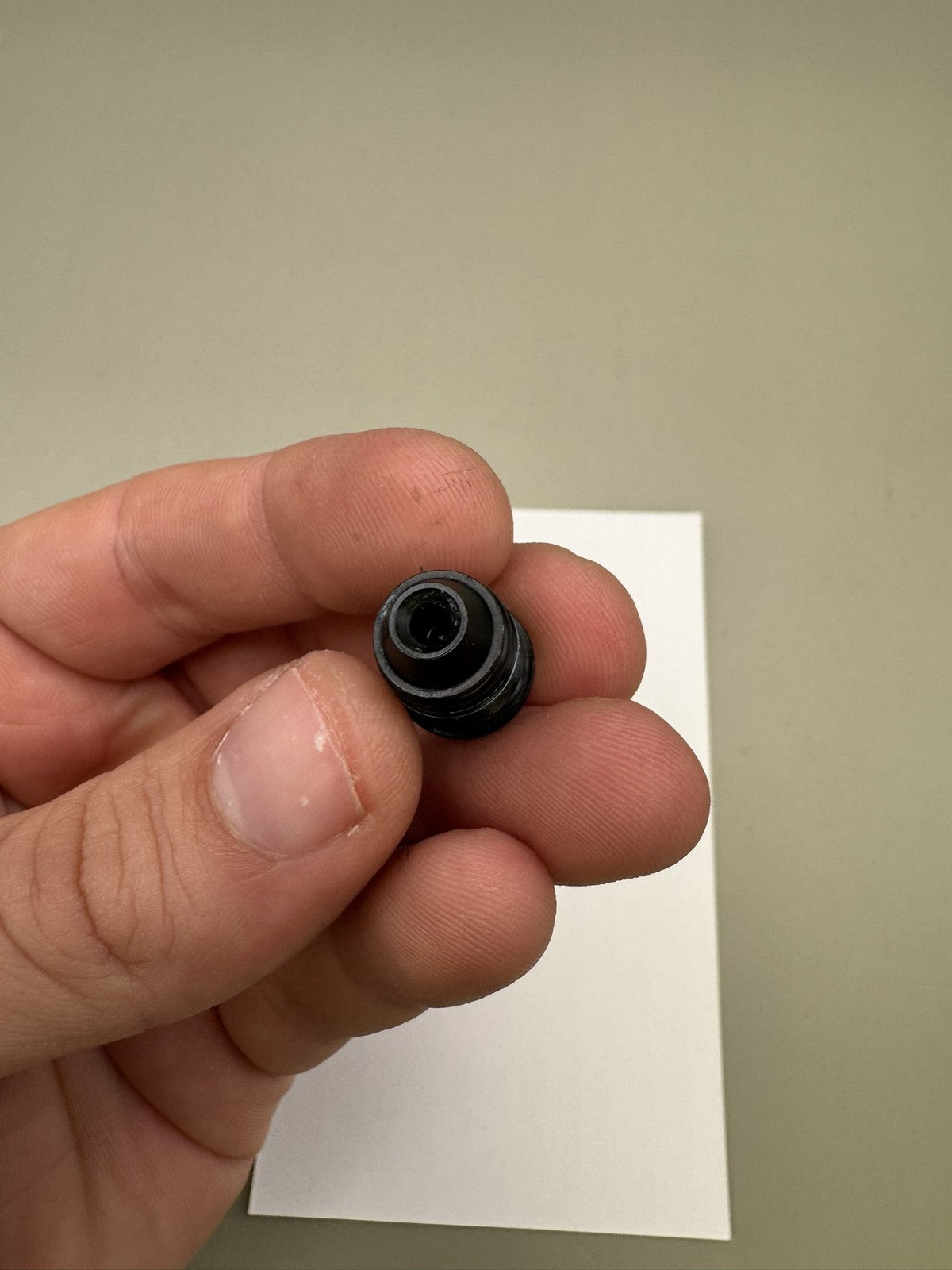 WDP Angel A1 Front Valve Plug Black