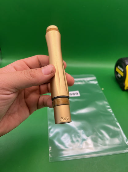 Bob Long  Piece barrel Back Autococker Thread .689 Gold