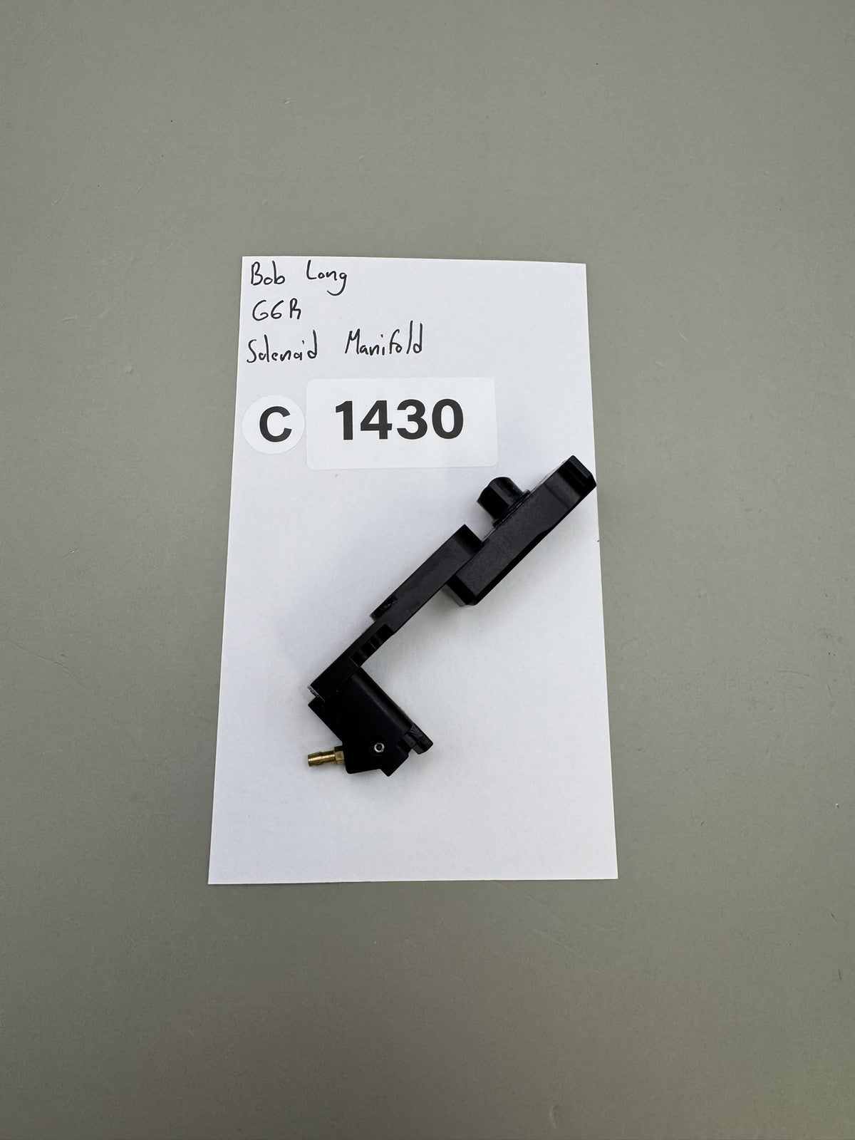 Bob Long G6R Solenoid Manifold
