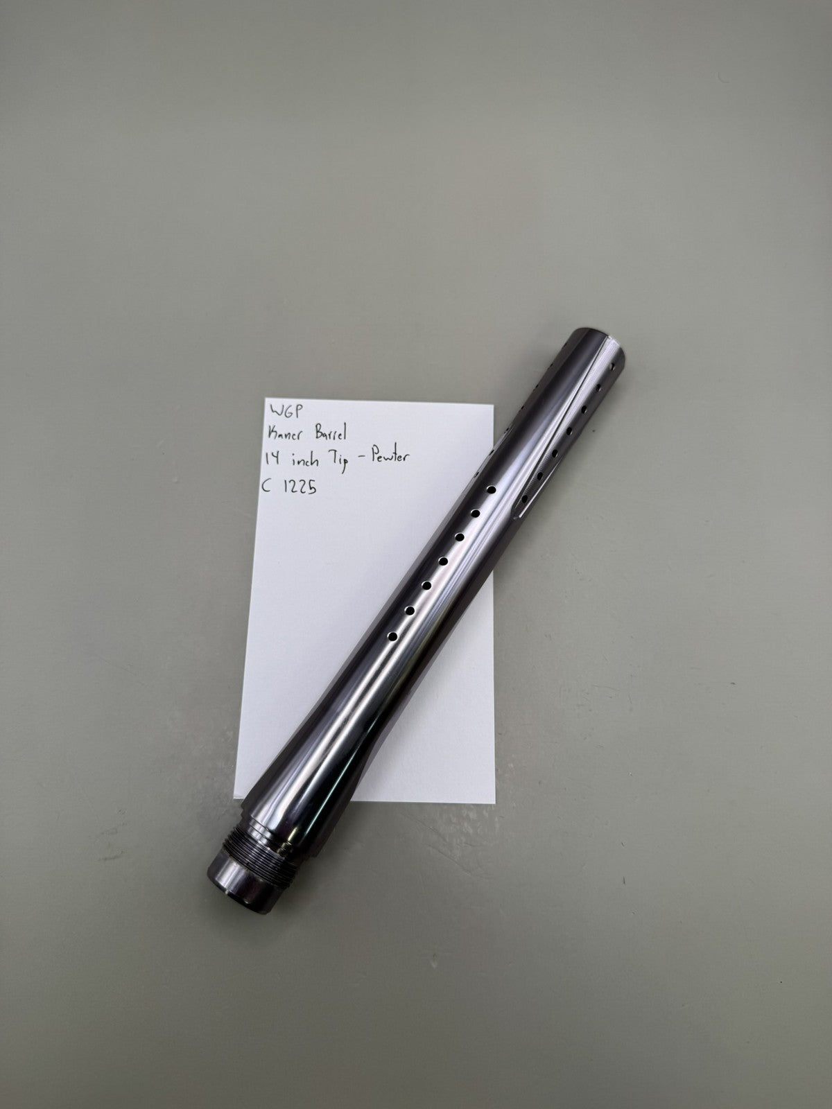 WGP Kaner Barrel 14 inch Tip - Pewter