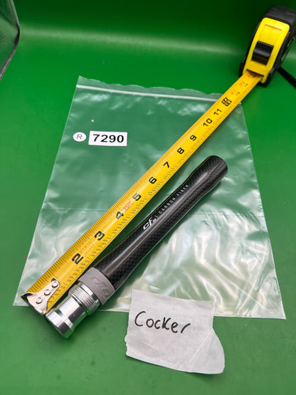 Dye CF-S Carbon Fiber Barrel Back .685 Bore Autococker AC Thread Black 8"