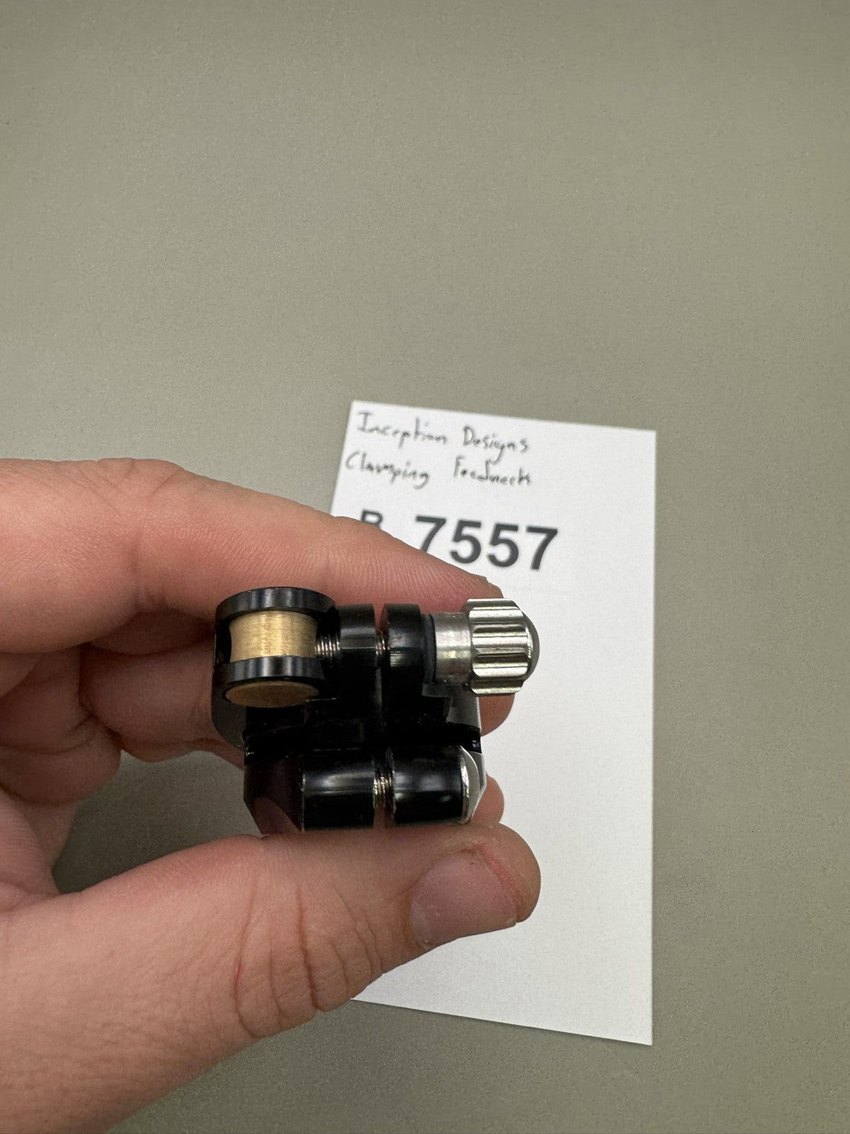 Inception Designs Clamping Feedneck Black