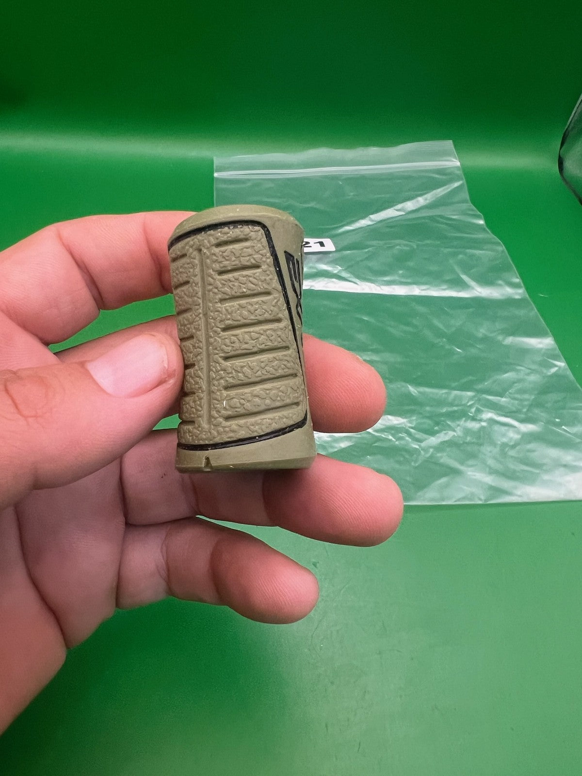 Exalt Regulator Grip Rubber Cover Skin Olive Tan Universal Marker