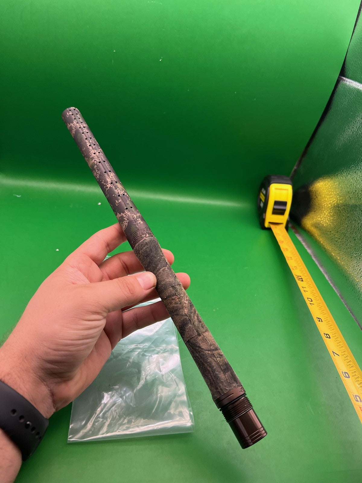 Camo Wrapped Bronze Tip Planet Eclipse barrel