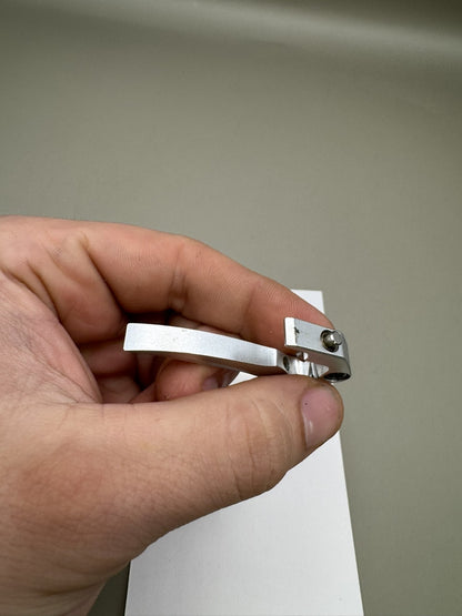 Proto SLG Trigger Silver Aluminum Paintball Part