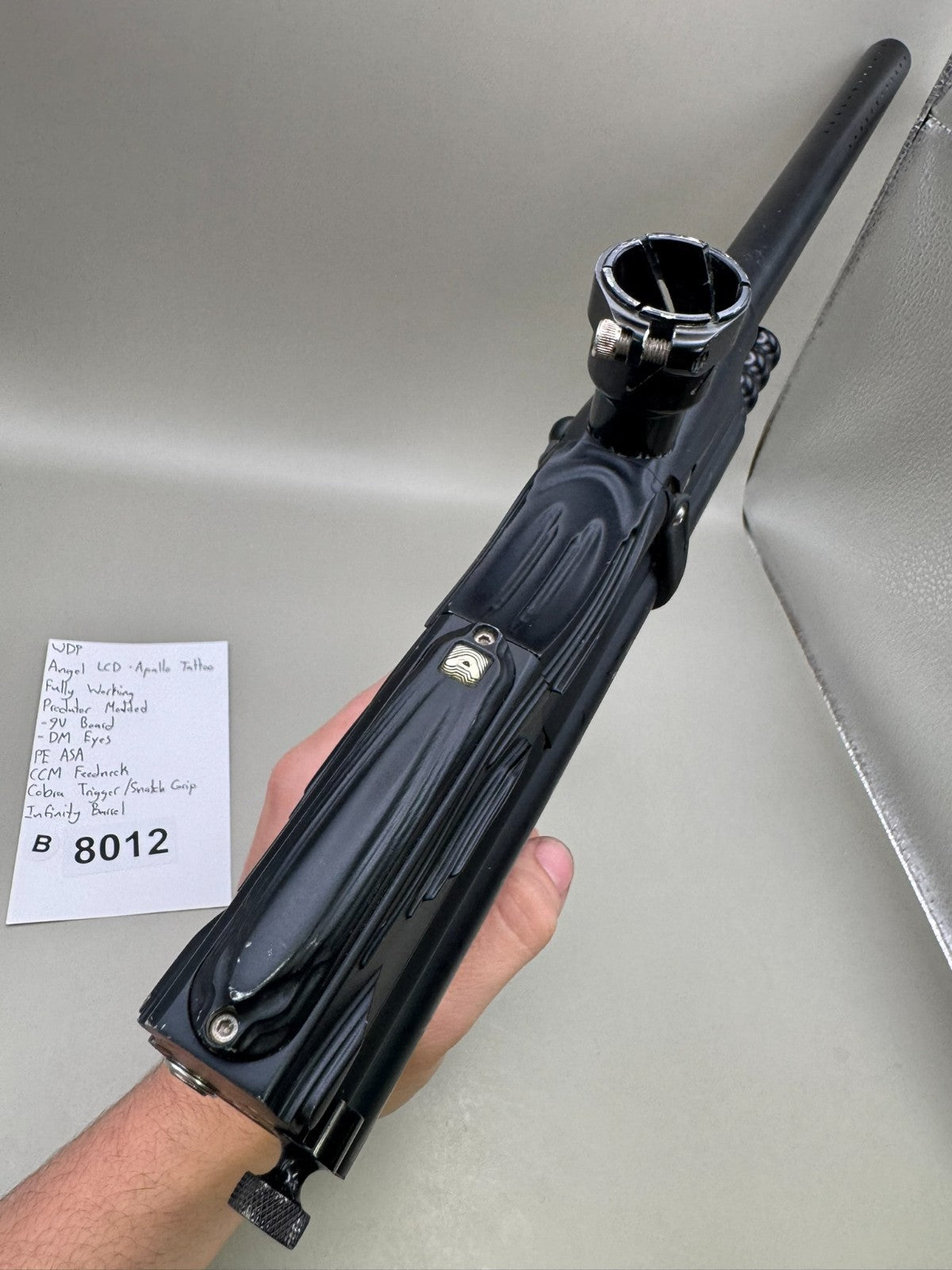 WDP Angel LCD - Apollo Tattoo - Paintball Marker Fully Working
