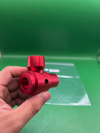Dye Dm3 Breach Kit - used paintball breach / feed block - red anno