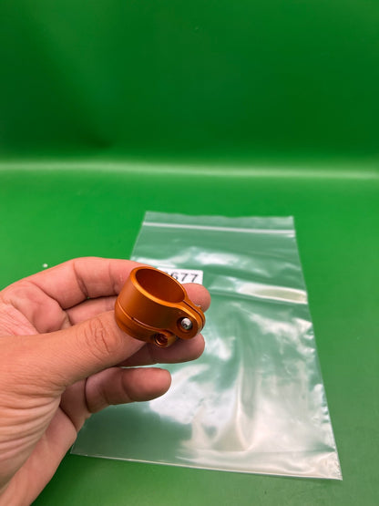 Planet Eclipse Low Rise Clamping Feedneck Orange Anodized Aluminum