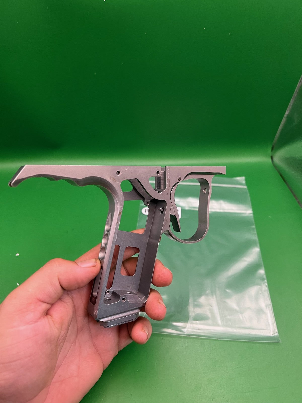 Planet Eclipse Ego II Trigger Frame Silver Aluminum Paintball Marker