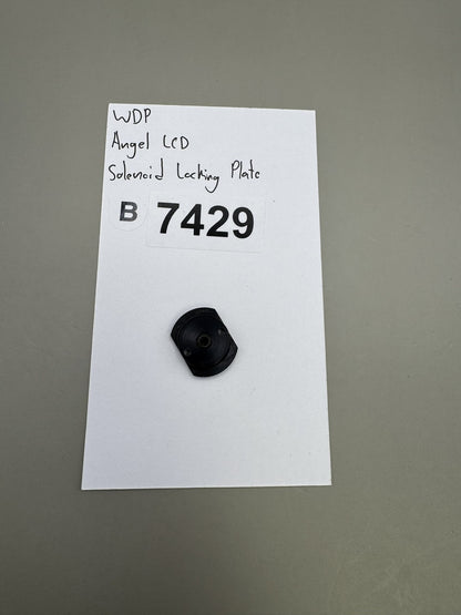 WDP Angel LCD Solenoid Locking Plate Black