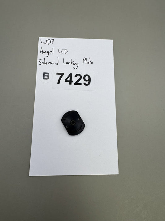 WDP Angel LCD Solenoid Locking Plate Black
