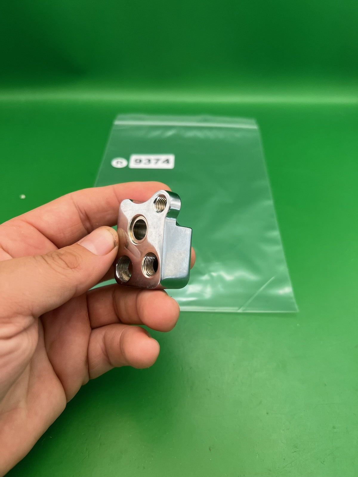 WGP Autococker Pro 2K Front Block Raw Silver Aluminum