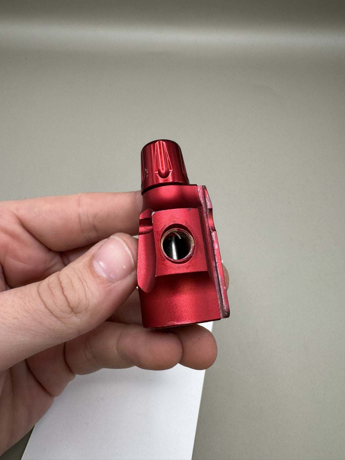 Planet Eclipse ASA Red Aluminum Paintball On/Off