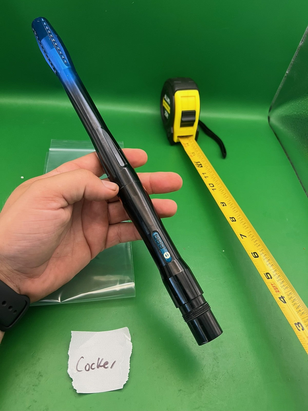Evil Pipe SP Barrel 16" Autococker Thread .688 Blue Black