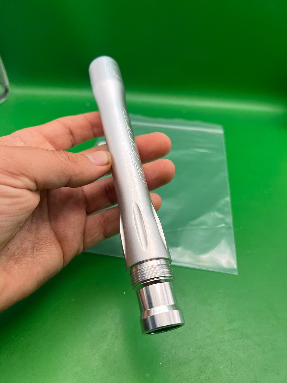 Dye UL-S Autococker Threaded Barrel Back Silver Dust .684 Bore