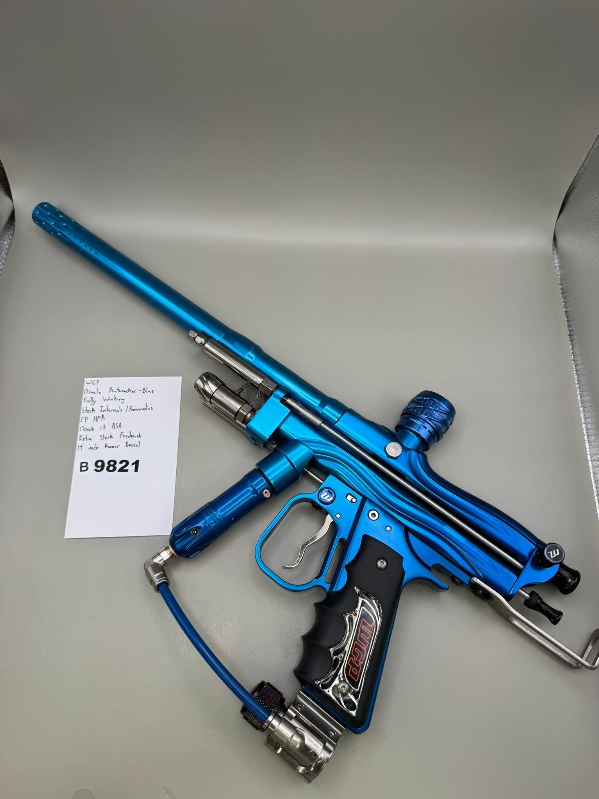 WGP Oracle Autococker - Blue - Paintball Marker Fully Working