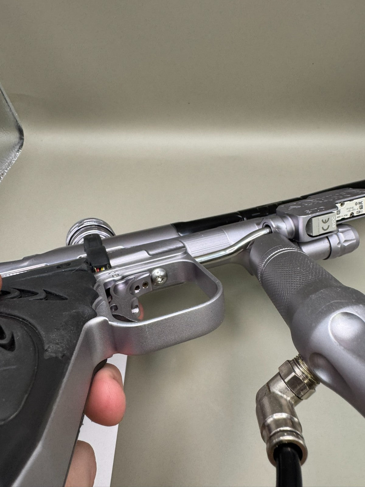 WGP Karnivor - Grey/Black - Paintball Marker Fully Working with Morlock Board