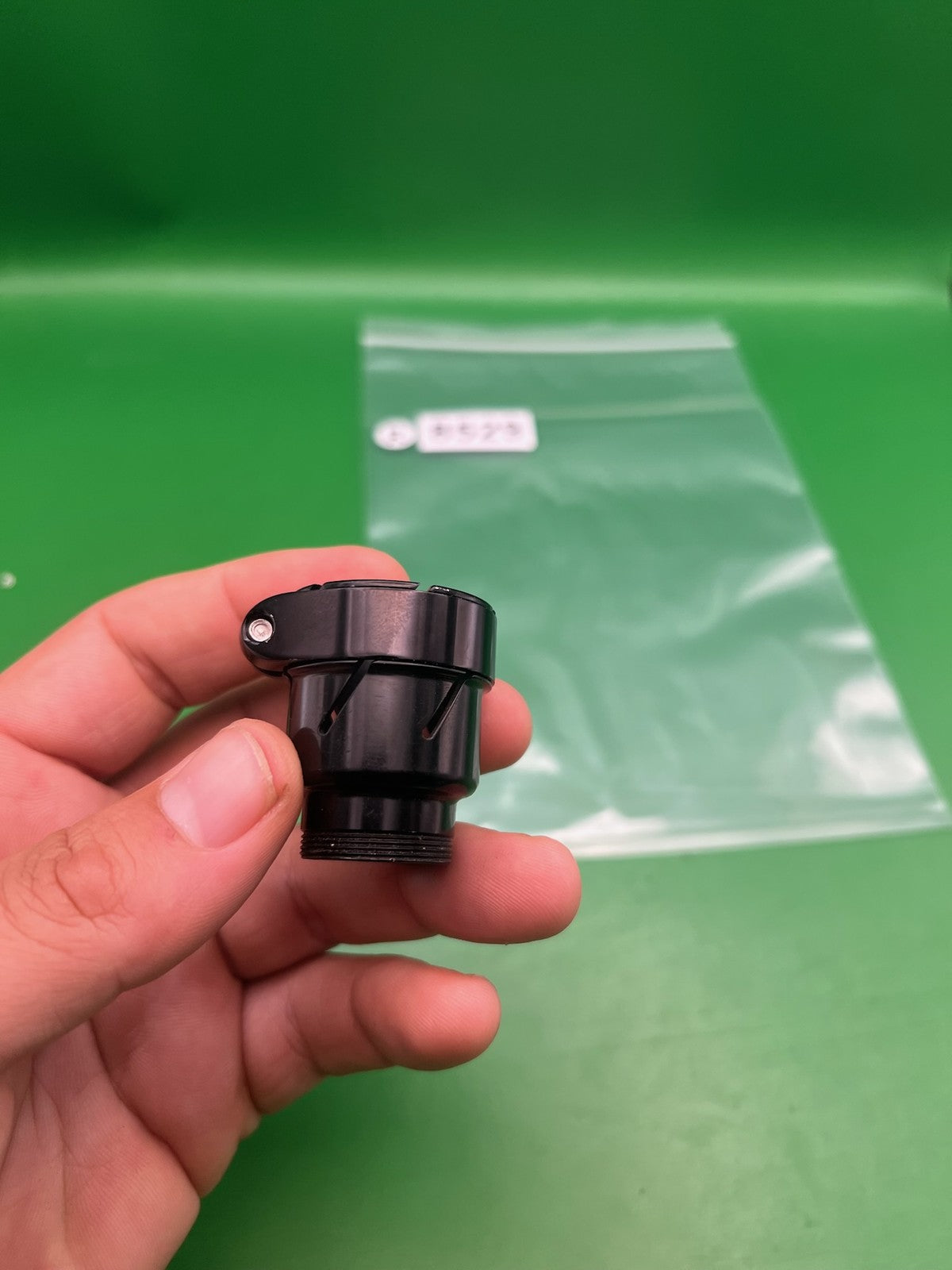 Warrior Ion G Lock Clamping Low Rise Feedneck Black Aluminum